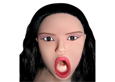 The Realistic, 3D face with soft lips and a deep throat feels...; Hot 