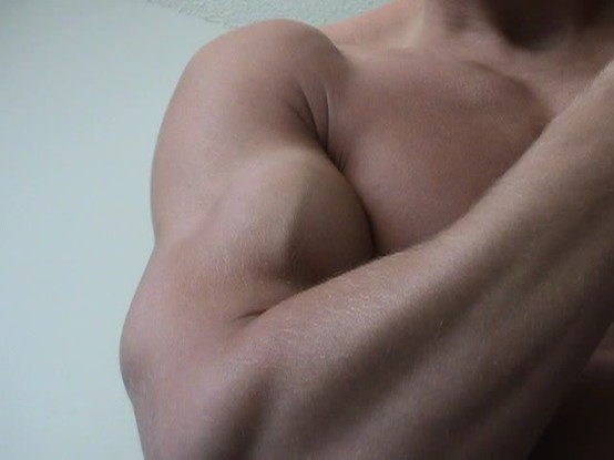 Arm flexed...; Men 