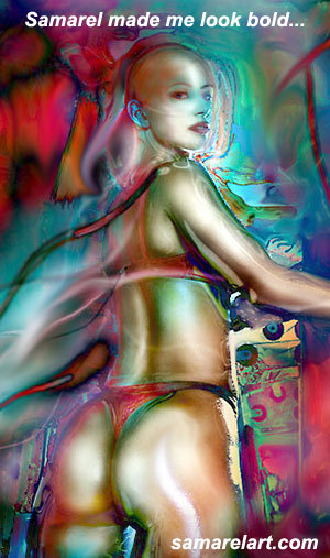 Erotic art by Samarel; Babe 