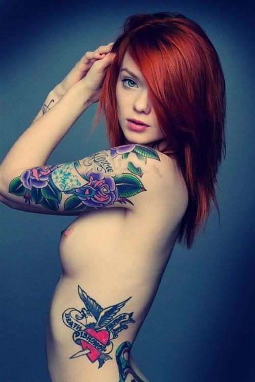 ...; Red Head Tattoo 